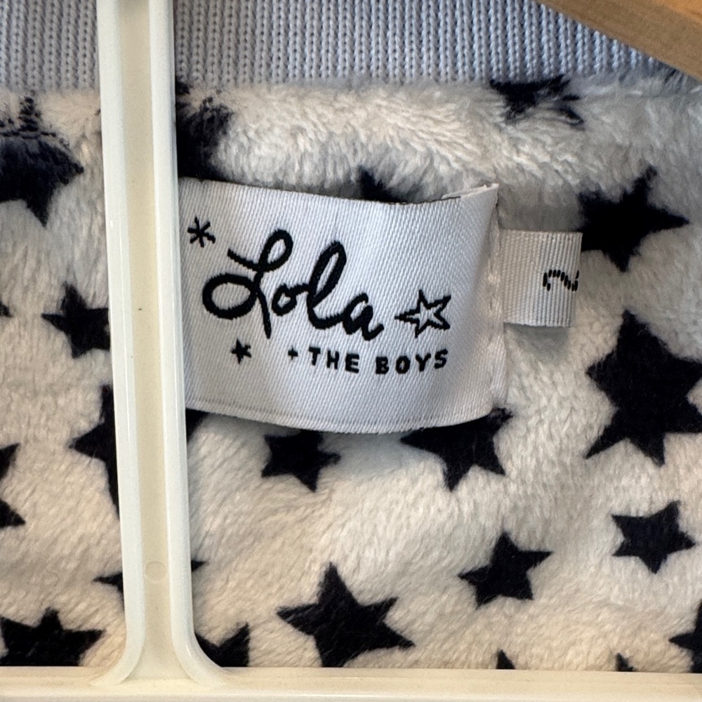 Lola + The Boys Starry Fleece Jacket and Pants set - Picture 2 of 5